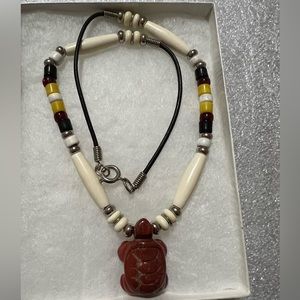 Authentic Lakota Arts & Craft beautiful Silver Navajo Turquoise NWT